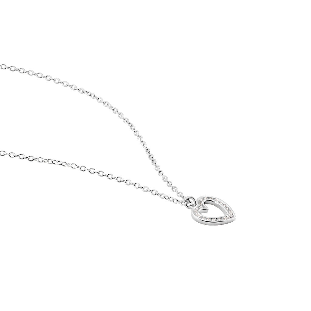 Collier Quintin Argent Oxyde De Zirconium
