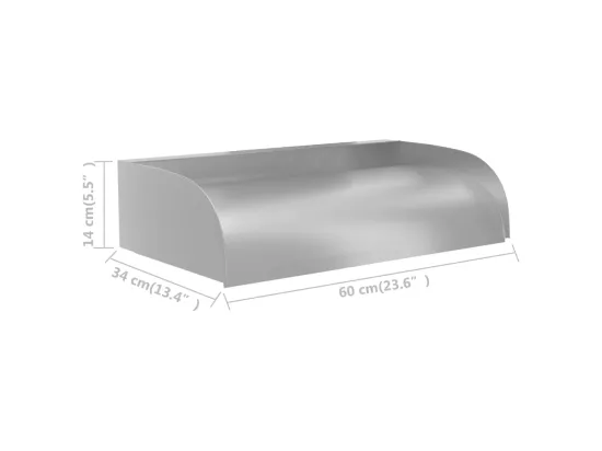 Cascade 60x34x14 Acier inoxydable 304