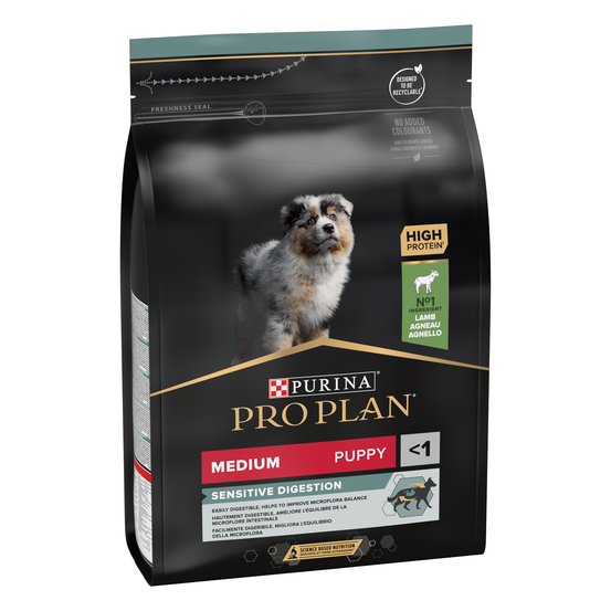 Croquettes chien junior de taille moyenne digestion difficile - 3 kg