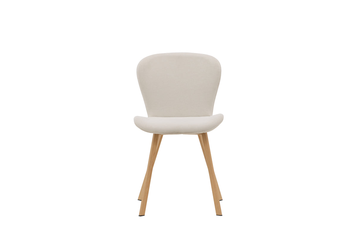 Nesna Eetkamerstoel - Set van 2 - Beige