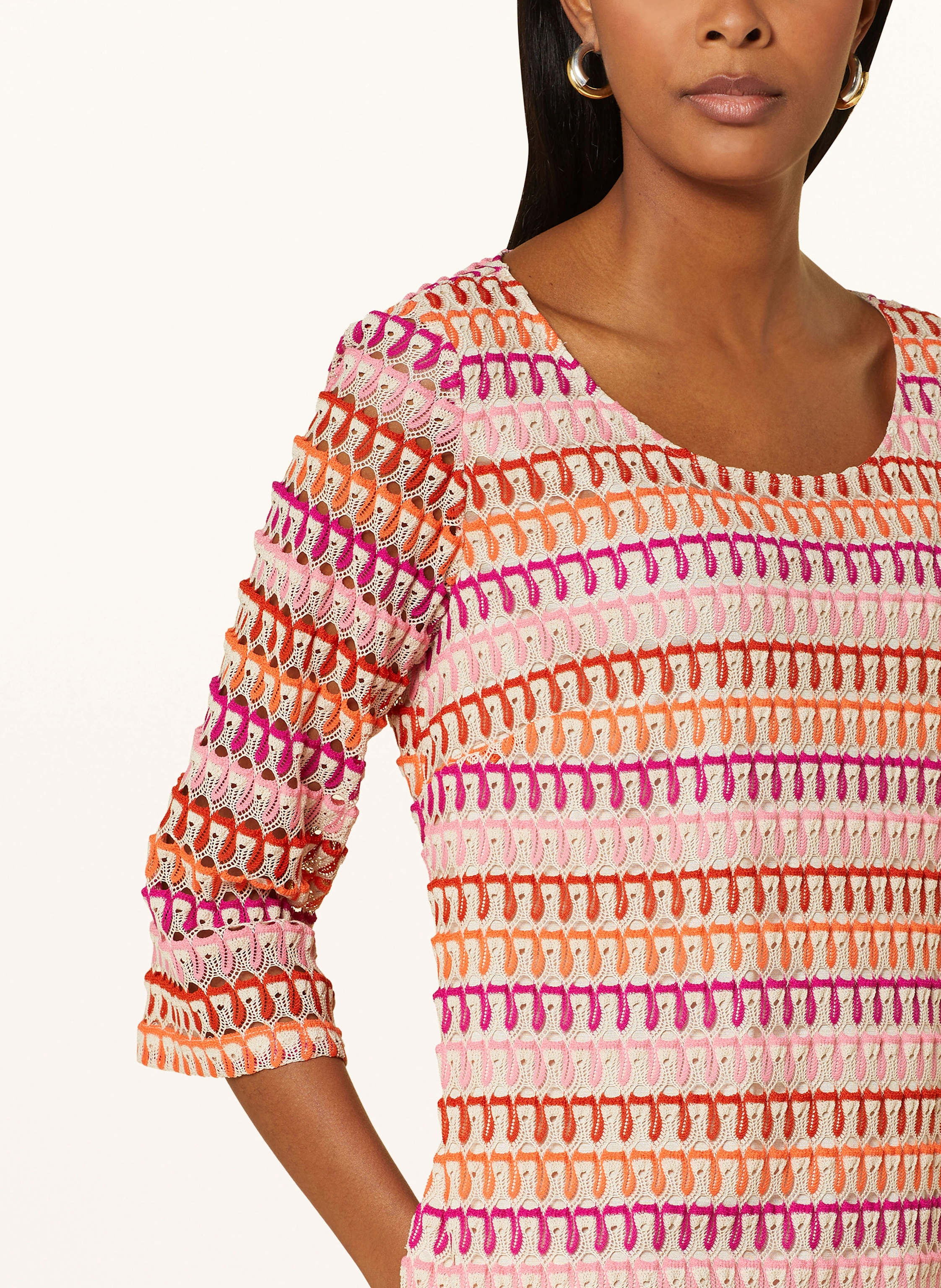 ROBE LÉGÈRE Strickkleid mit 3/4-Arm