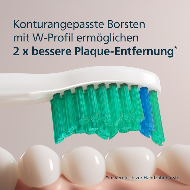Philips Sonicare Aufsteckbürsten »C1 ProResults HX6016/87« aufsteckbar, mit Schalltechnologie, Standardgrösse