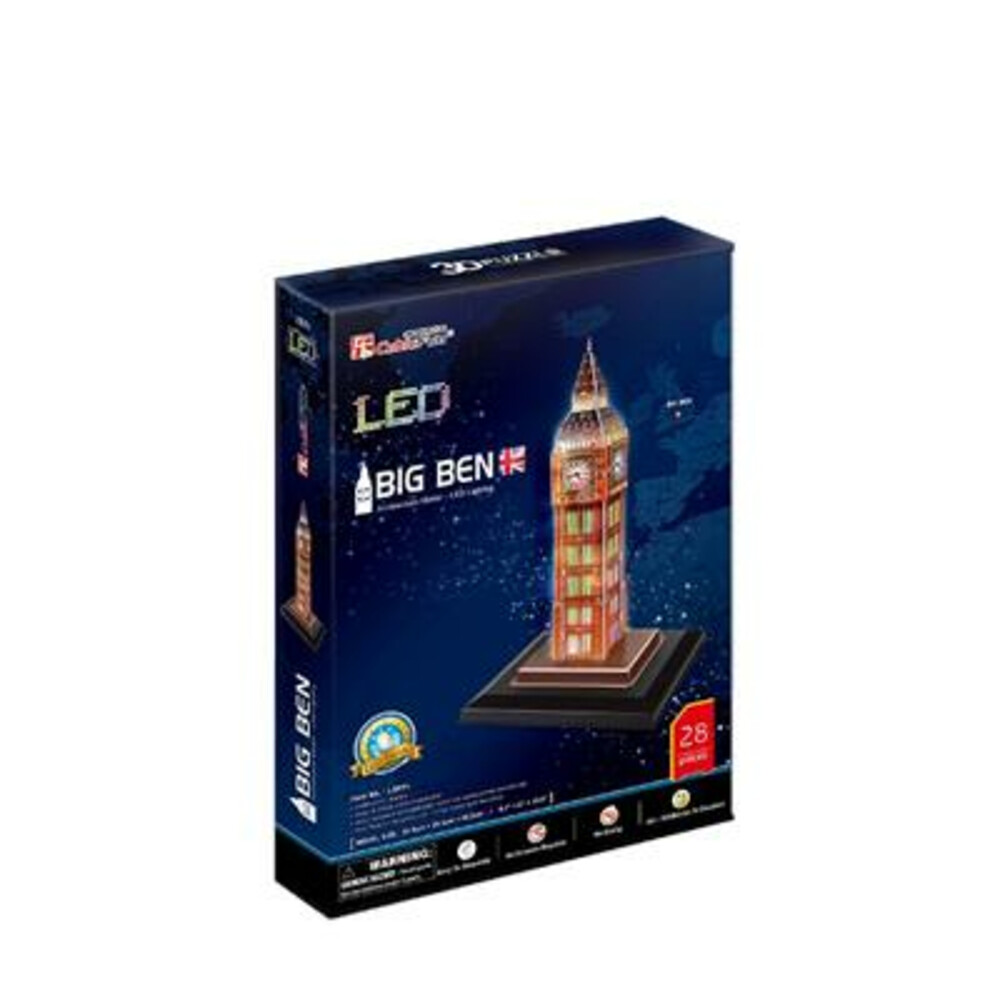 Cubic Fun 3D Puzzel Big Ben LED