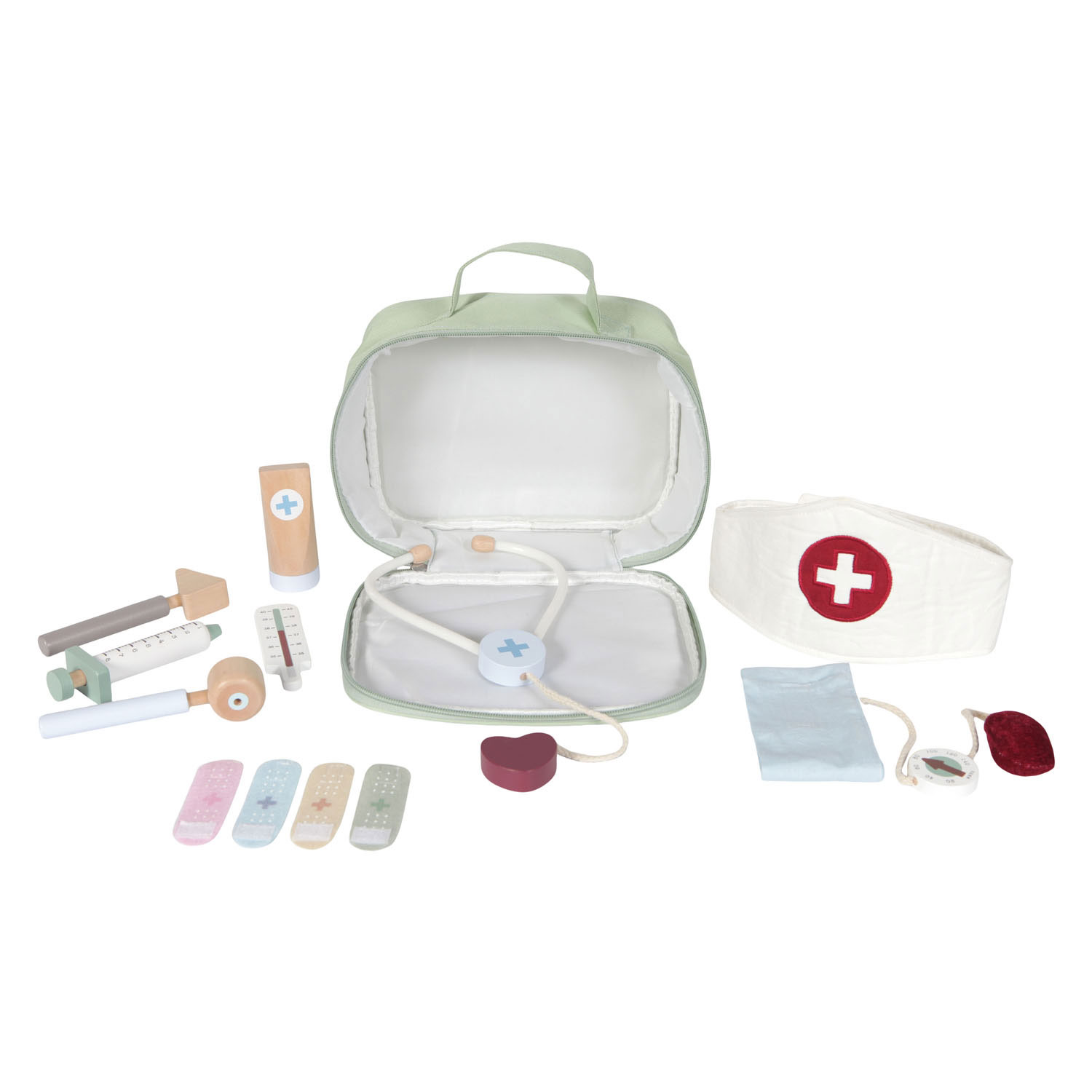 Little Dutch Houten Dokter Speelset, 15dlg.