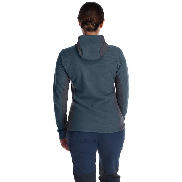 Veste polaire randonnée RAB CAPACITOR HOODY W ORION BLUE