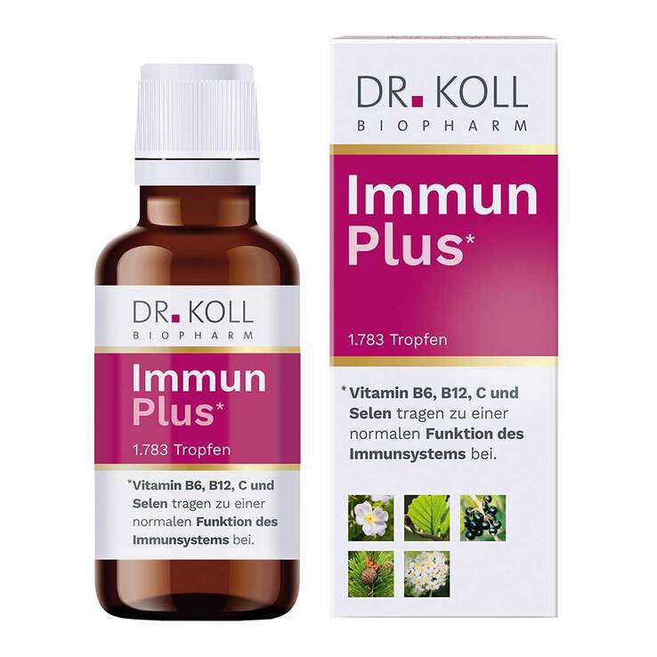Immun Plus Dr. Koll Gemmo Komplex Vit.B6 B12 Selen, 50 ml