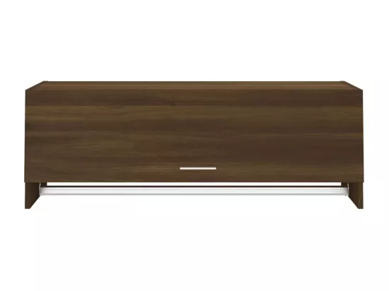 Penderie murale Chêne marron 100x32,5x35 Bois d'ingénierie
