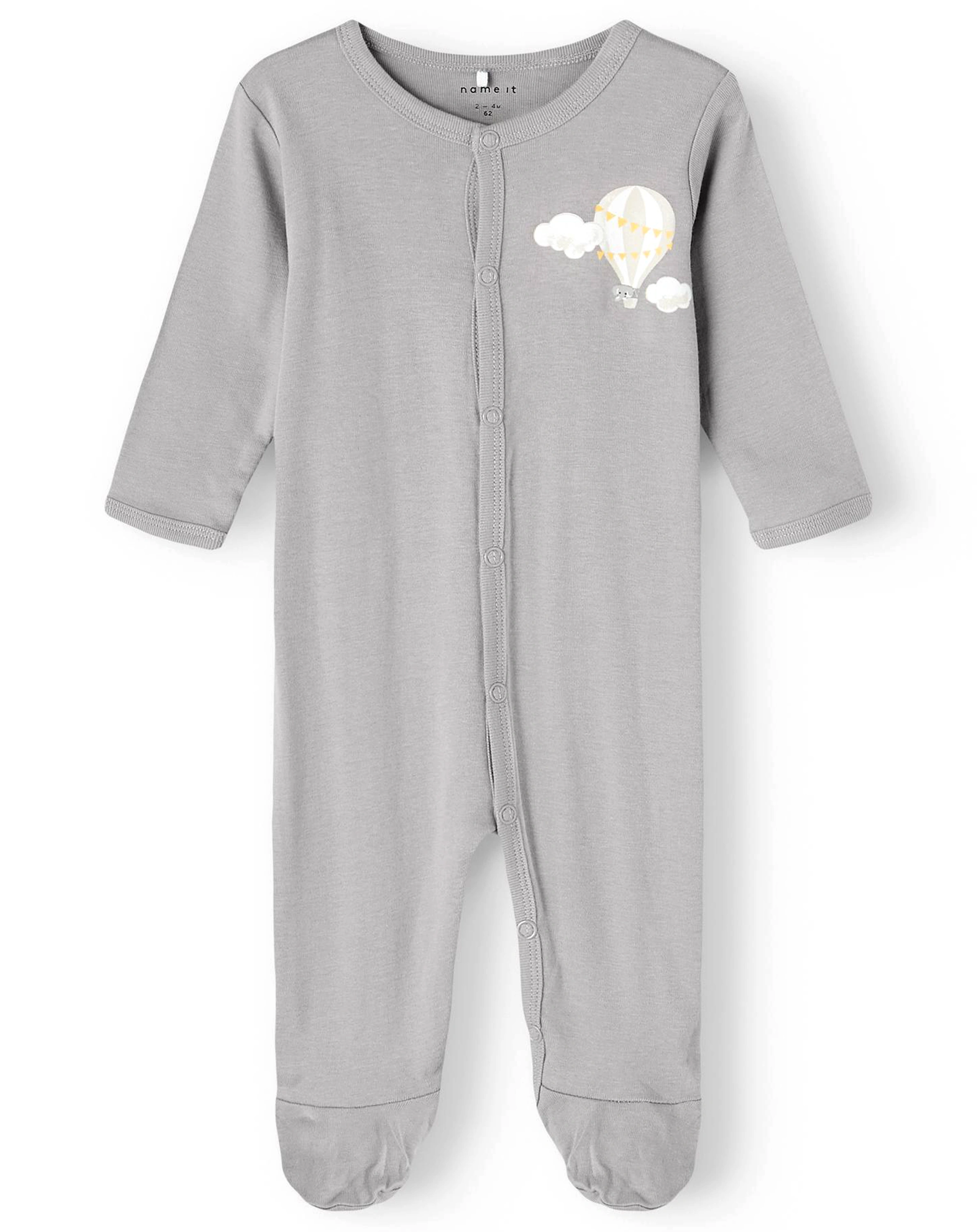 Schlafstrampler NBNNIGHTSUIT - BALLOON 2er Pack in alloy