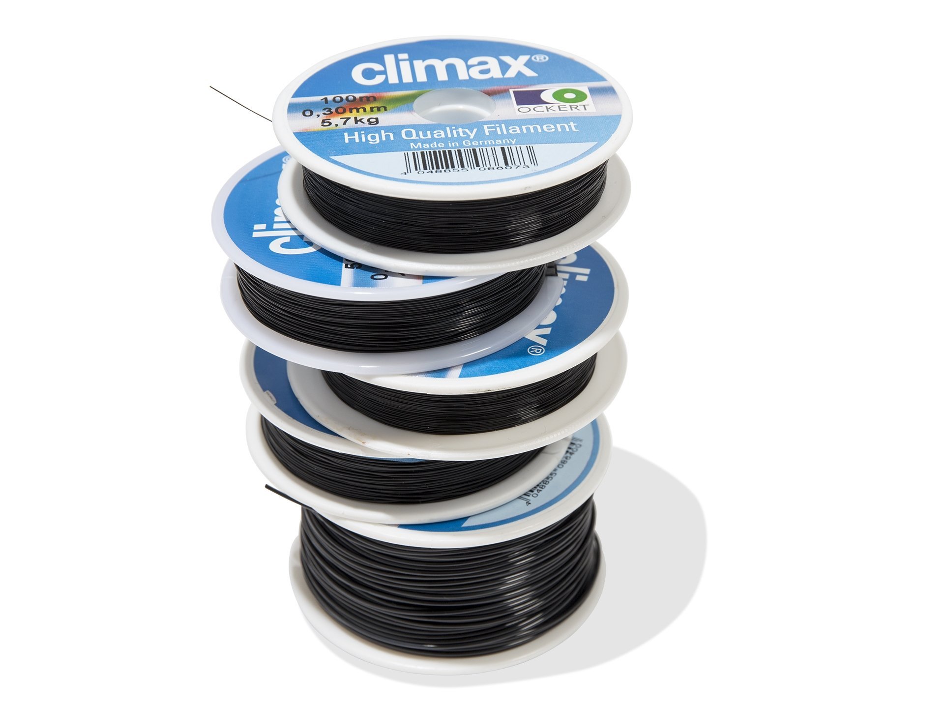 Climax Polyamid Perlonfaden, schwarz