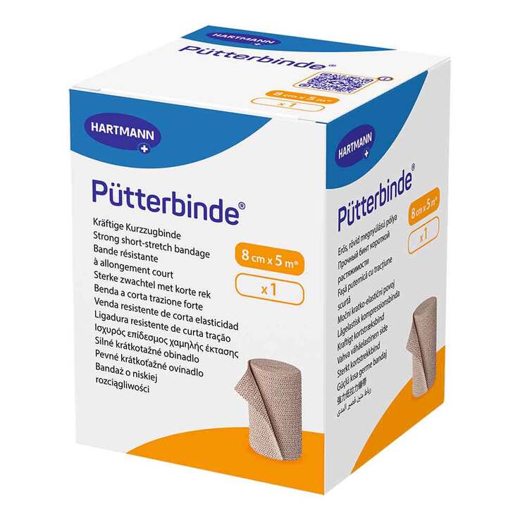 Pütter Binde 8 cm x 5 m, 1 St