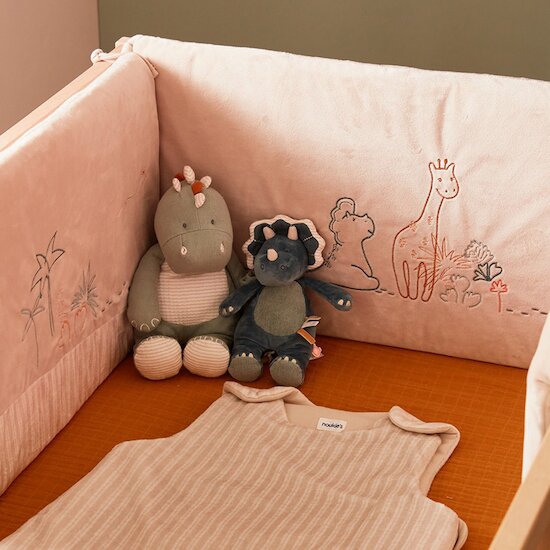 Tiga, Stegi & Ops Tour de lit Veloudoux   Beige        de               Noukies