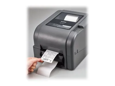 Brother TD-4520TN - Etiketprinter - direkte termisk/termisk overførsel - Rulle (11 cm) - 300 x 300 dpi - op til 127 mm/sek. - USB 2.0, LAN, USB vært, RS232C