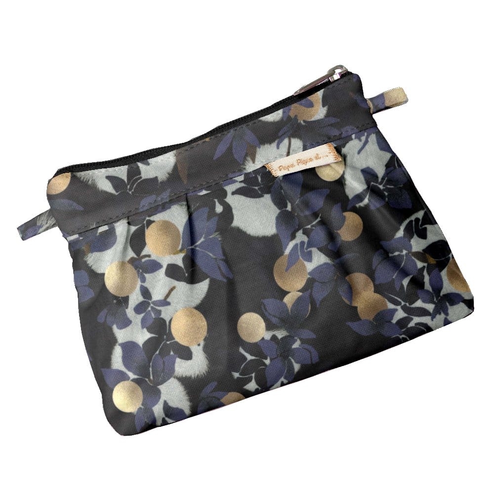 Mini Pochette Plissée Flocon Doré