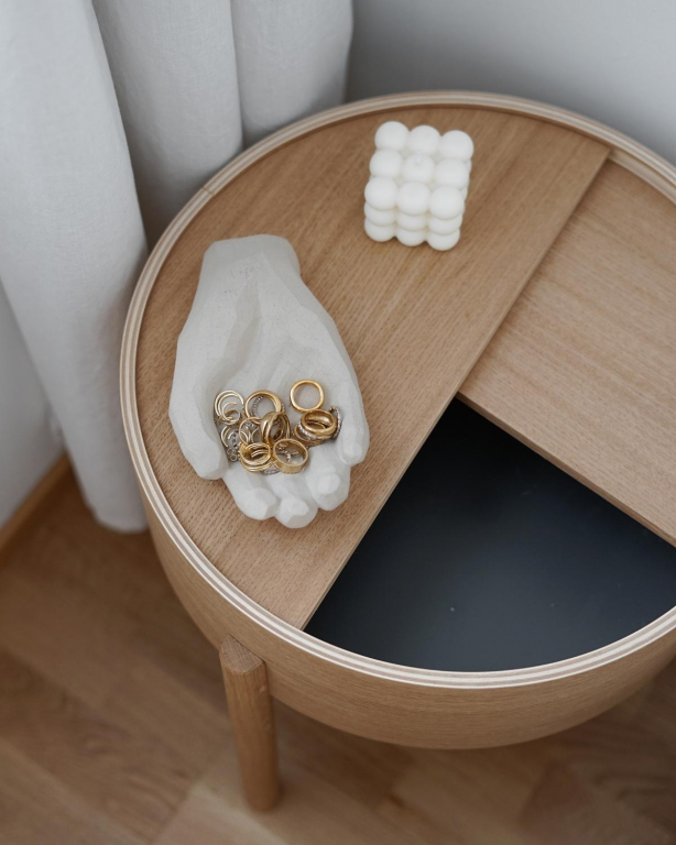 Woud Arc salontafel 66 walnut
