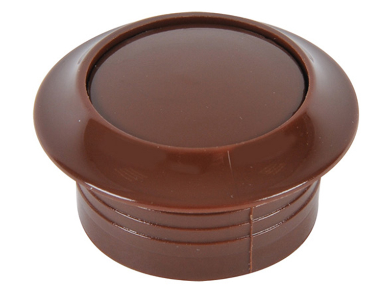 Obelink push-lock knop - brown