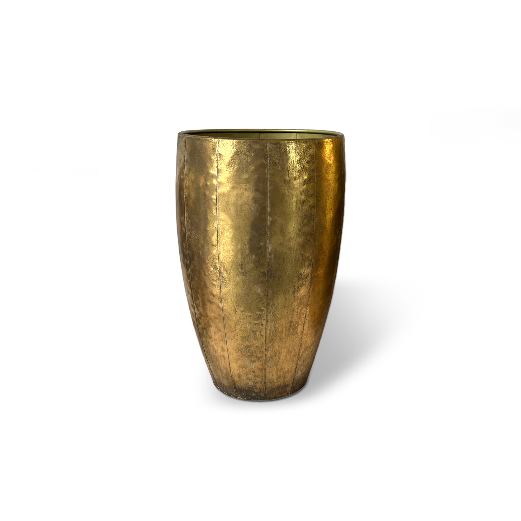 Pflanzkübel 'Isadora' M, antik gold, Ø 31,5 cm, H 48,5 cm günstig bestellen
