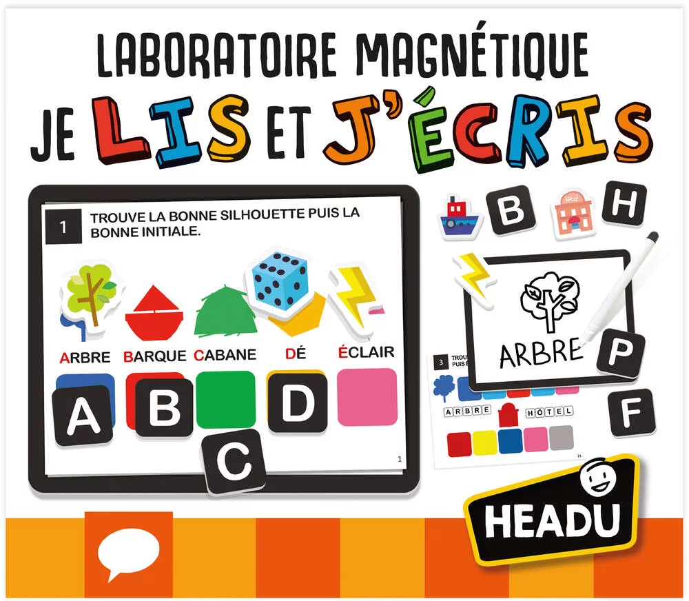 LABORATOIRE MAGNETIQUE JE LIS ET J'ECRIS