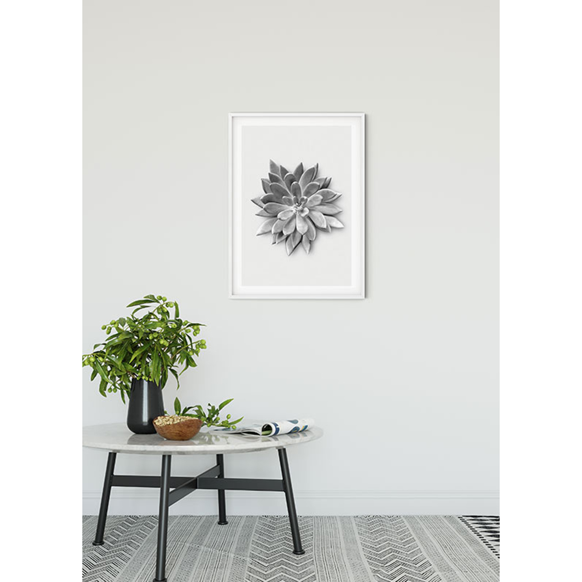 Wandbild SUCCULENT AGAVE - 50x70 cm