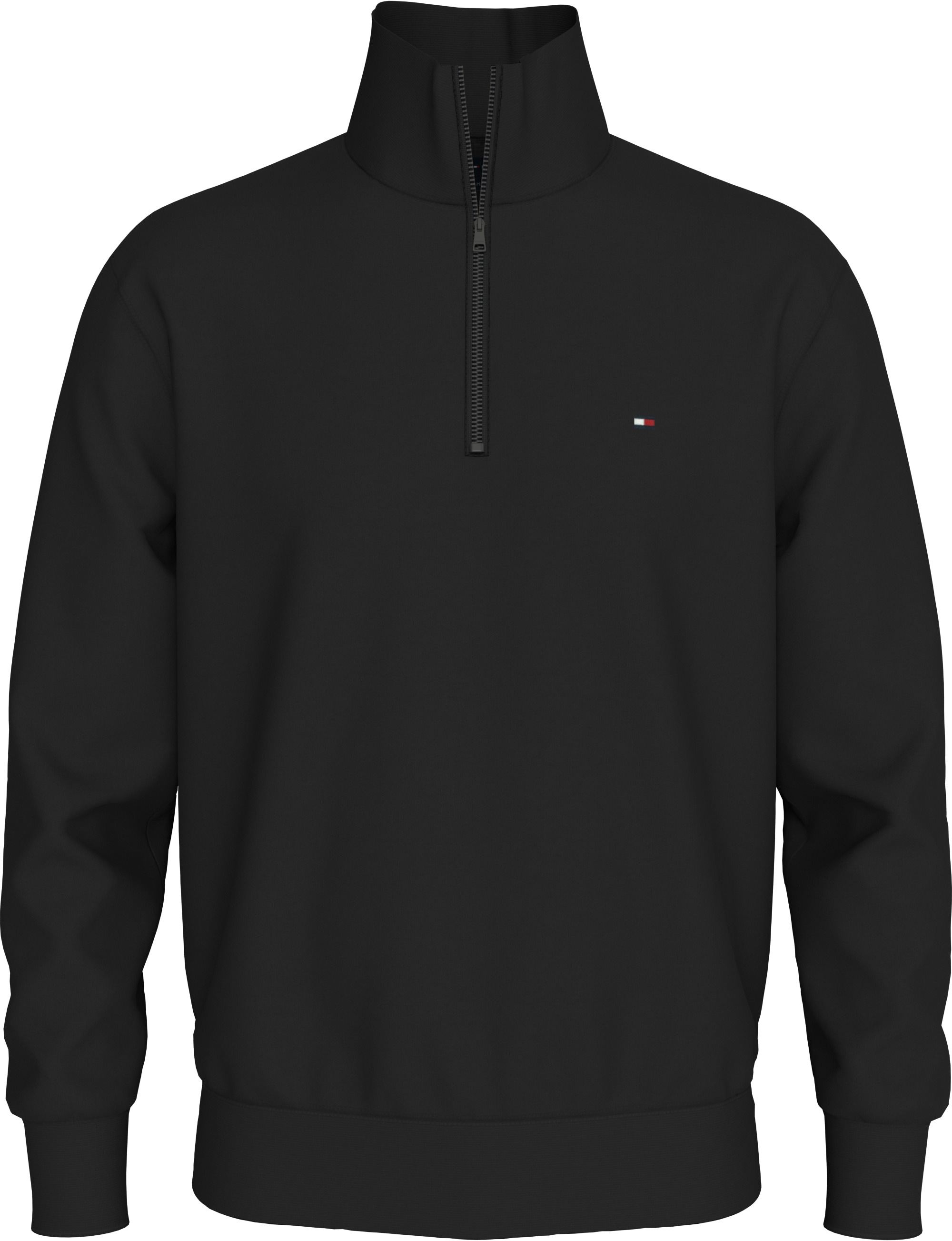 Tommy Hilfiger Sweatshirt »ESSENTIAL FLEECE 1/4 ZIP«, mit Stehkragen