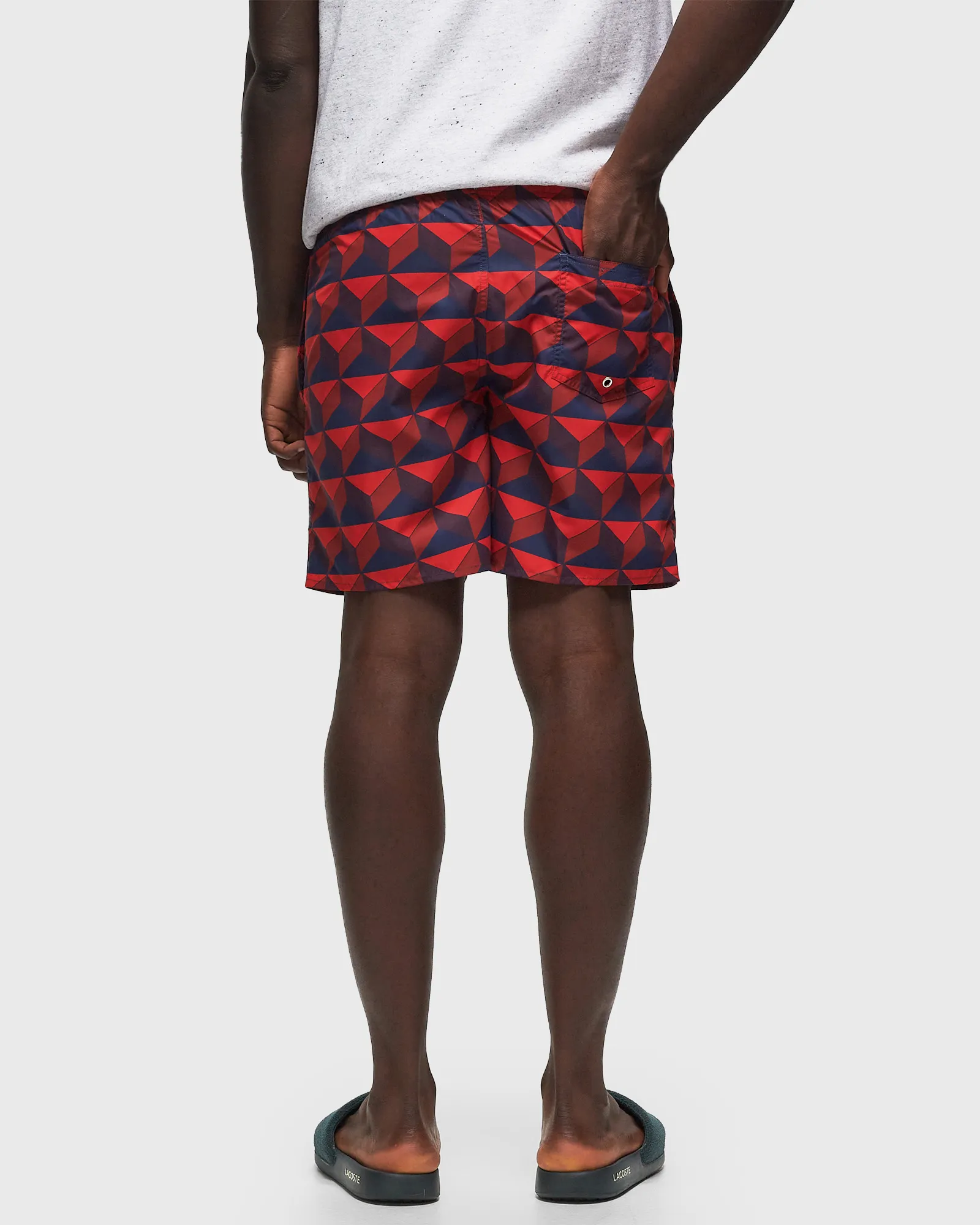 Lacoste PATTERNED SWIM TRUNKS