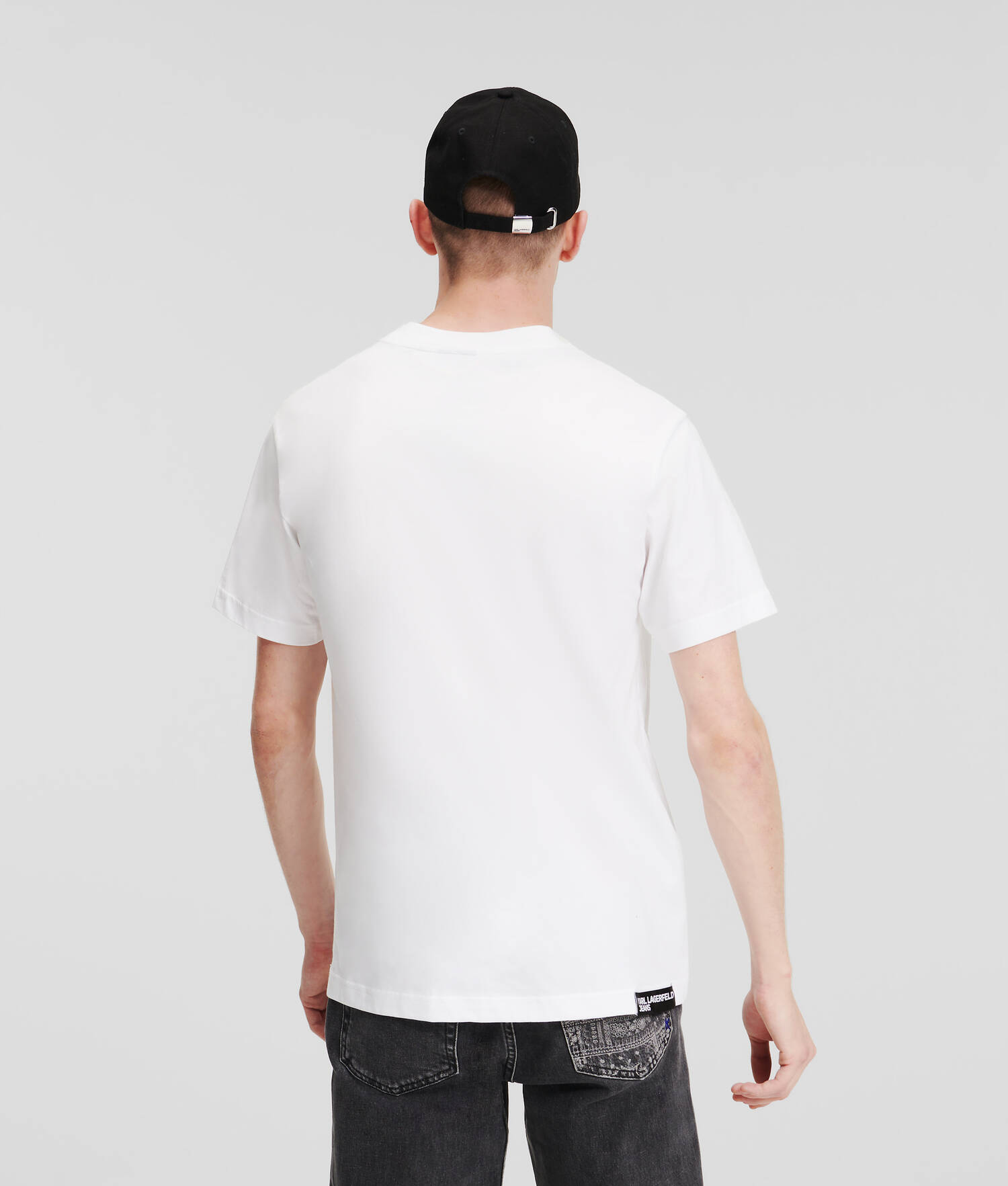 T-SHIRT RAYÉ KLJ MONOGRAM