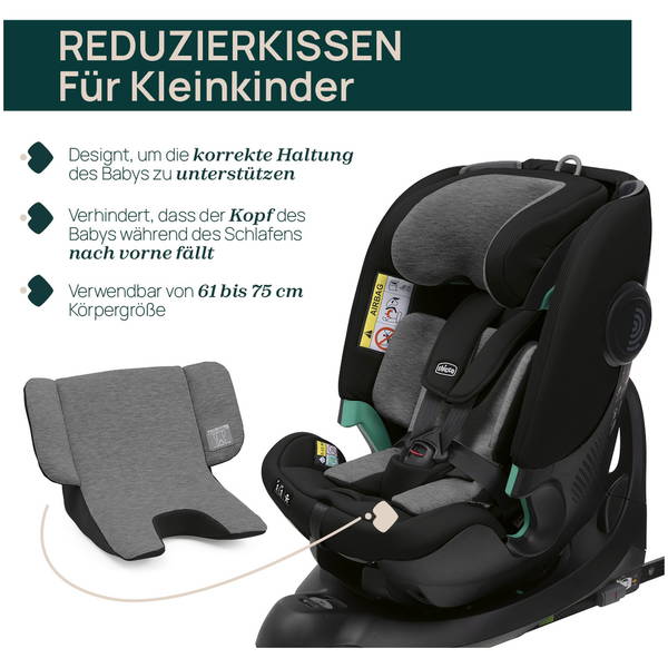 ChiccoChicco   FullSeat 360 i-Size mit Base black satin