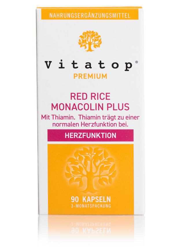 Red Rice Monacolin Plus, 3-Monatsvorrat
