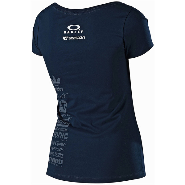 Troy Lee Designs - T-shirt femme KTM Team 2018 Navy