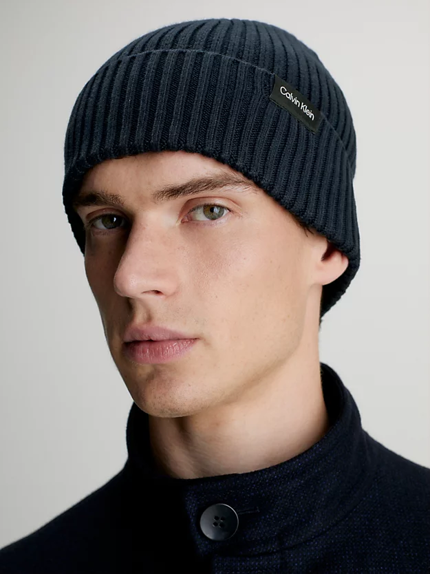 Chapéu em mistura de lã e cashmere