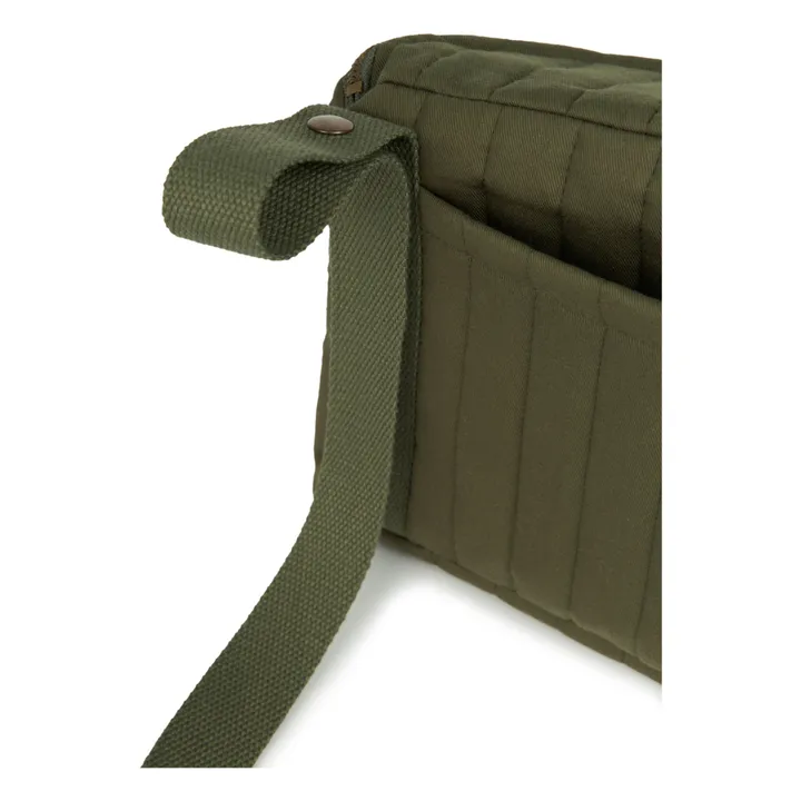 Nobodinoz Sac organiseur pour poussette Hyde Park | Vert kaki