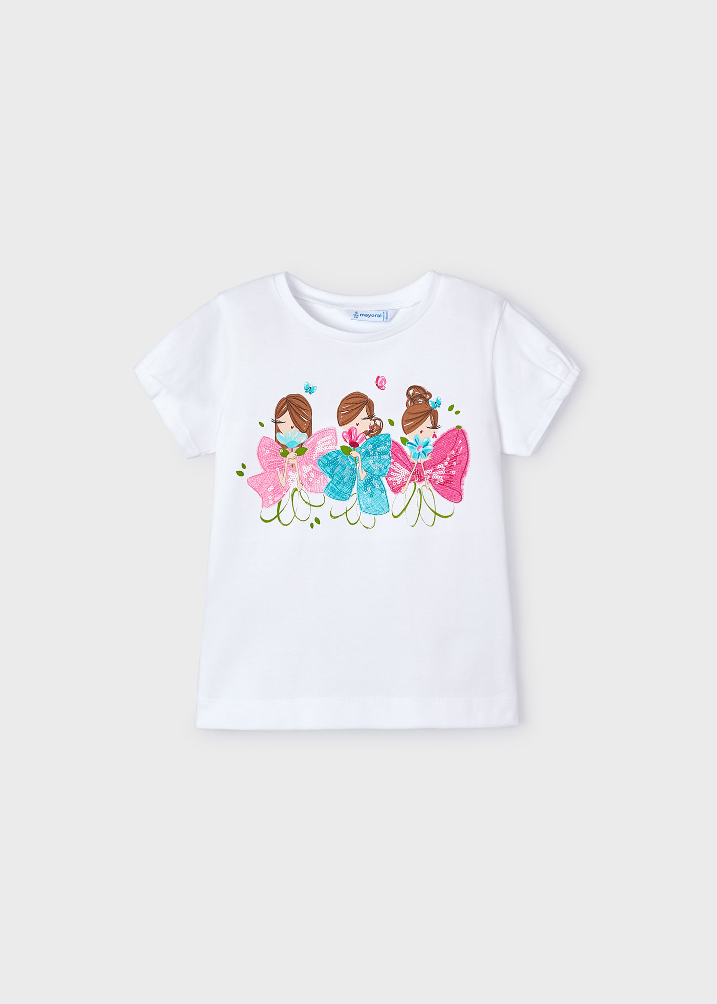 Camiseta estampada Better Cotton para meninas