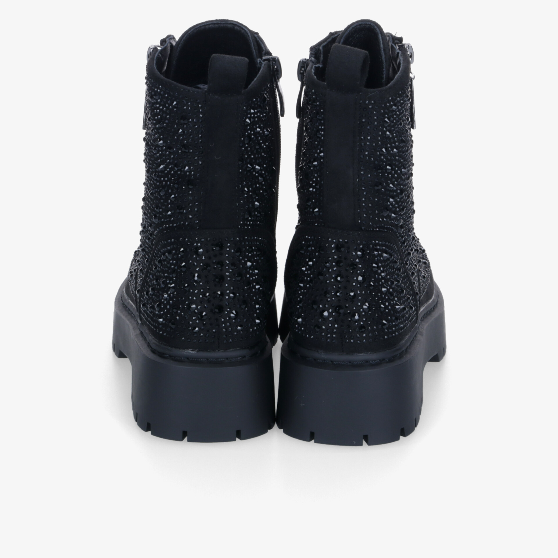la strada Damen Schnürstiefeletten schwarz