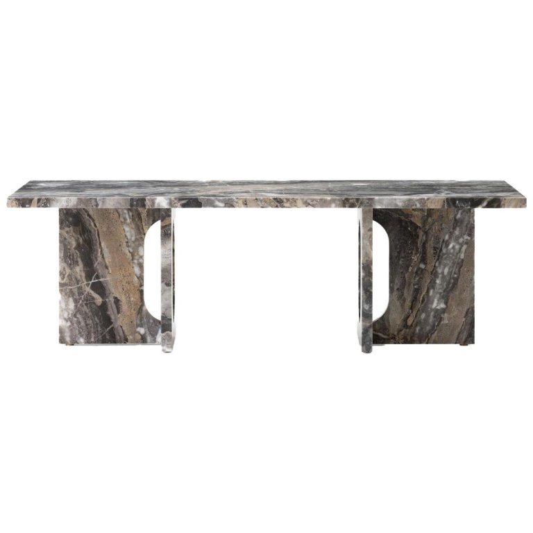 Audo Copenhagen Androgyne salontafel 120x45 Grey Galaxy