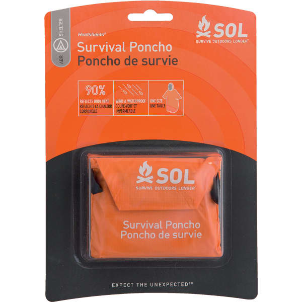 Poncho randonnée SOL SOL SURVIVAL PONCHO