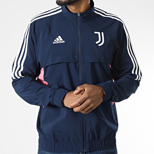 Veste Zippée HC3291 Juventus Bleu Marine