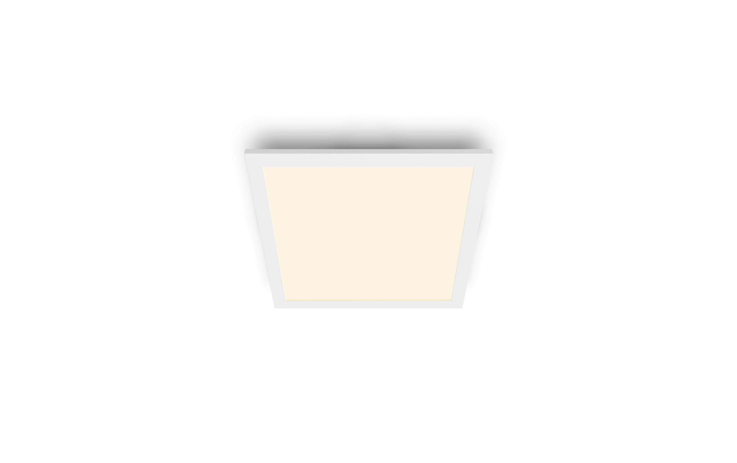 Touch Deckenleuchte SceneSwitch eckig 12W 2700K weissQuadratische LED-Leuchte mit Lichtanpassung