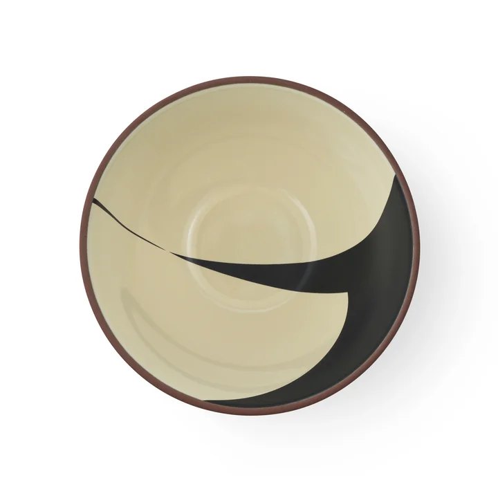 Normann Copenhagen - Line Schale, Ø 15 cm, red clay