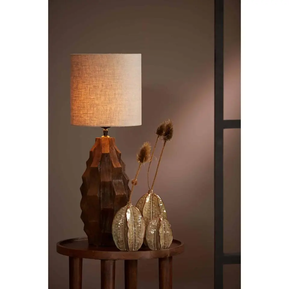 Lampvoet Takabe - Bruin - Ø20cm