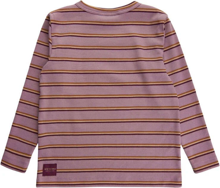 Soft Gallery SGEmmanuel Stripe LS Tee Lilas