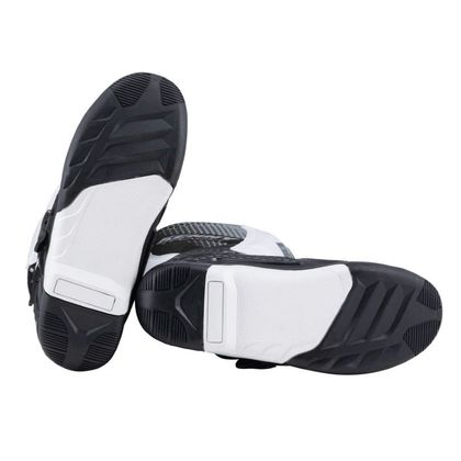 Bottes cross Kenny TRACK BLACK WHITE 2024 - Noir / Blanc