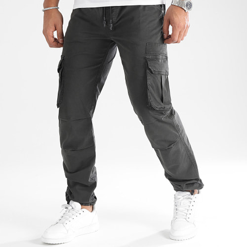 Pantalon Cargo 0374 Gris Anthracite