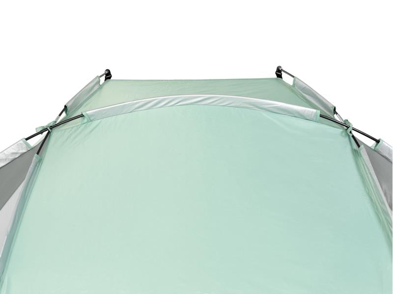 KOOR Strandzelt XL, Granite Green Strandmuschel schützt vor Sonne, Wind und leichtem Regen