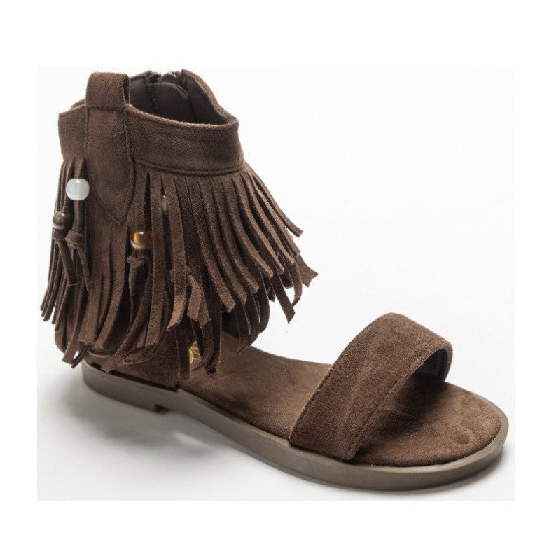 Boho breeze sandals - bruin