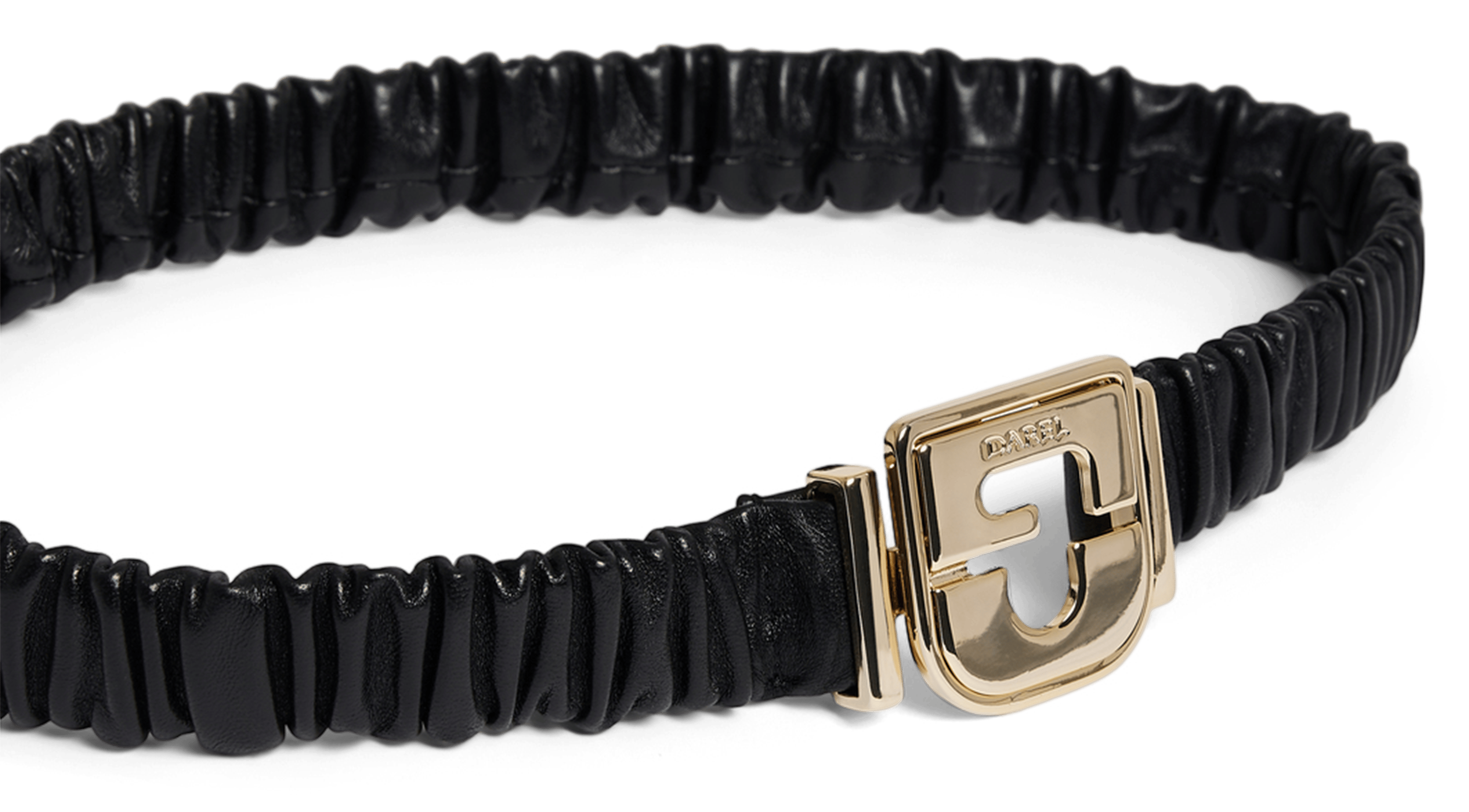 LE RITA - Ceinture en cuir | Noir