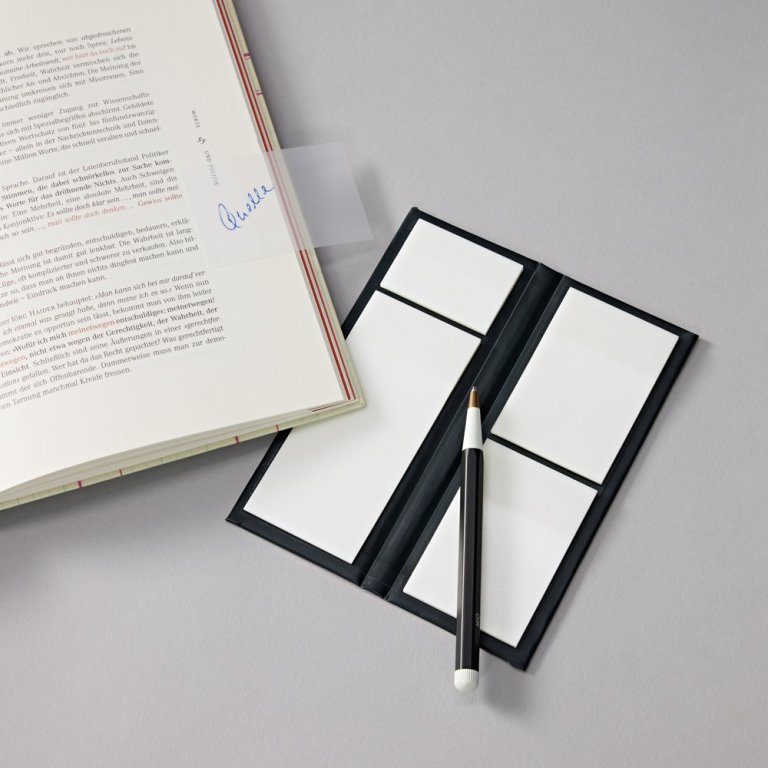 Semikolon Sticky Notes im Booklet, transparent