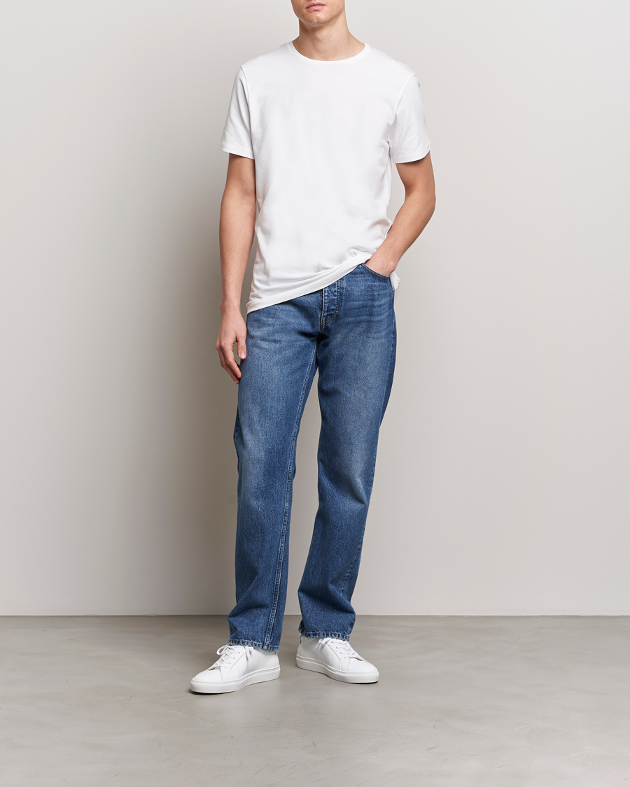 Bread & Boxers 2-Pack Crew Neck Tee White