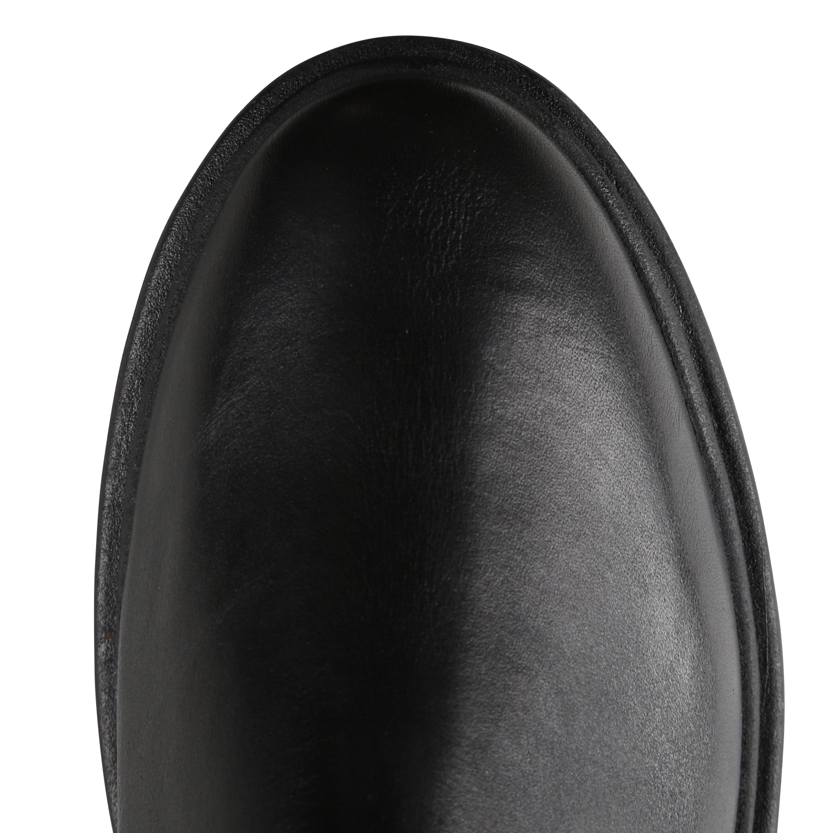 ZABETH - Bottes cavalières en cuir | Noir