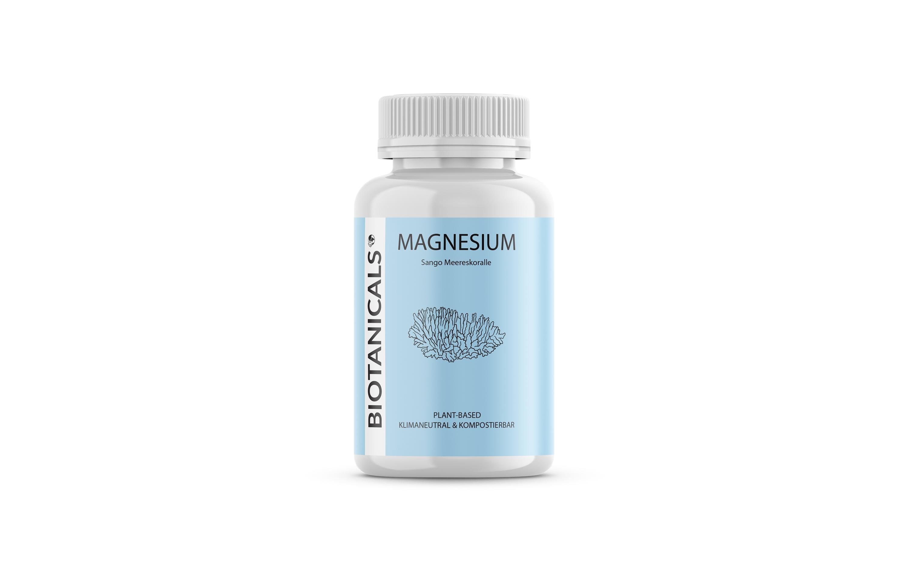 Magnesium 120 KapselnVegane Magnesium Kapseln