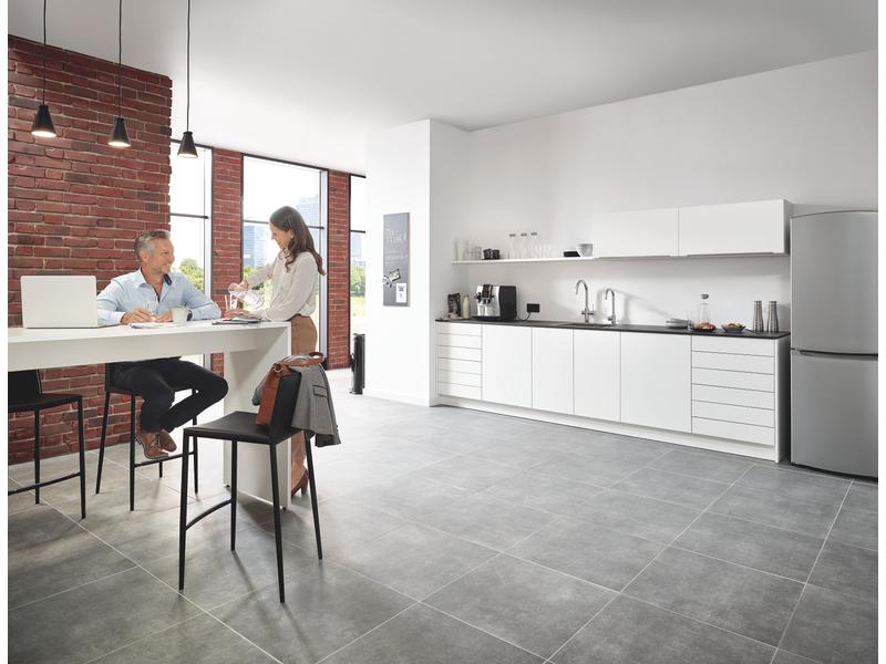 GROHE Küchenarmatur Blue Professional C-Auslauf Set Chrome Einhand-Spültischbatterie mit Filterfunktion