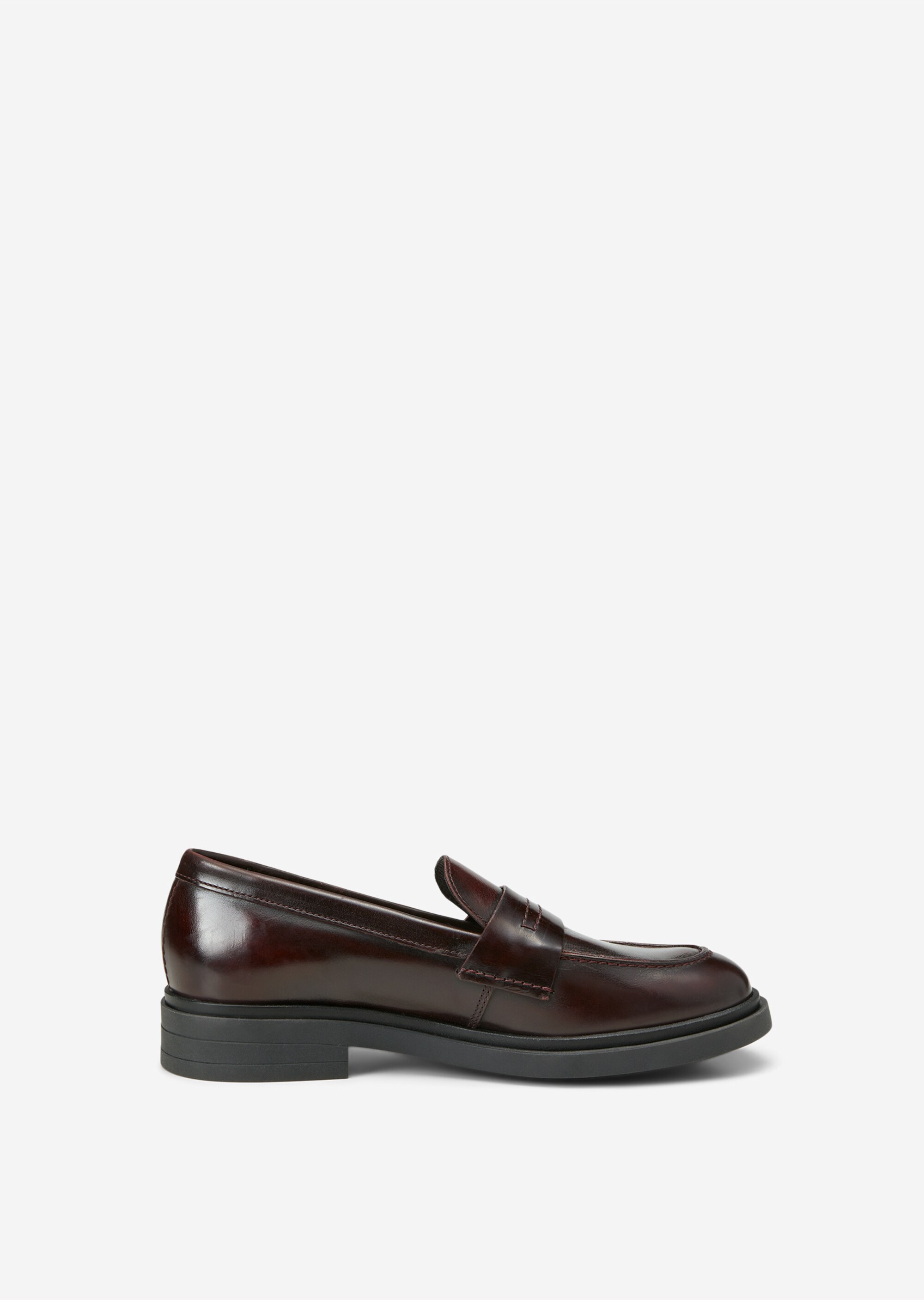 Loafer aus glänzendem Kalbleder